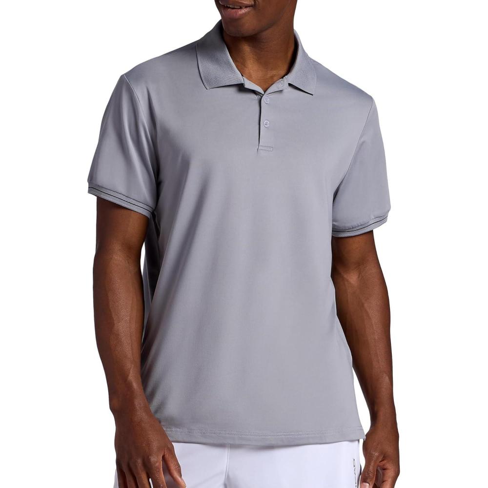 imageHead Mens Rally Polo Shirt Standard Fit Stretch Midweight MaterialSleet