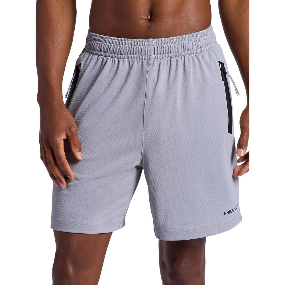 imageHead Mens Retake Training Short Standard Fit 7 Inseam Stretch Lightweight MaterialSleet
