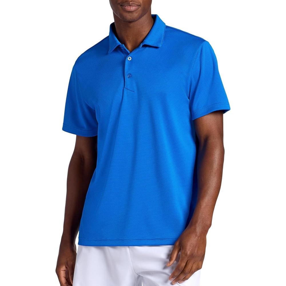 imageHead Mens Skill Jacquard Polo Standard Fit Lightweight and BreathableSupreme Blue Heather