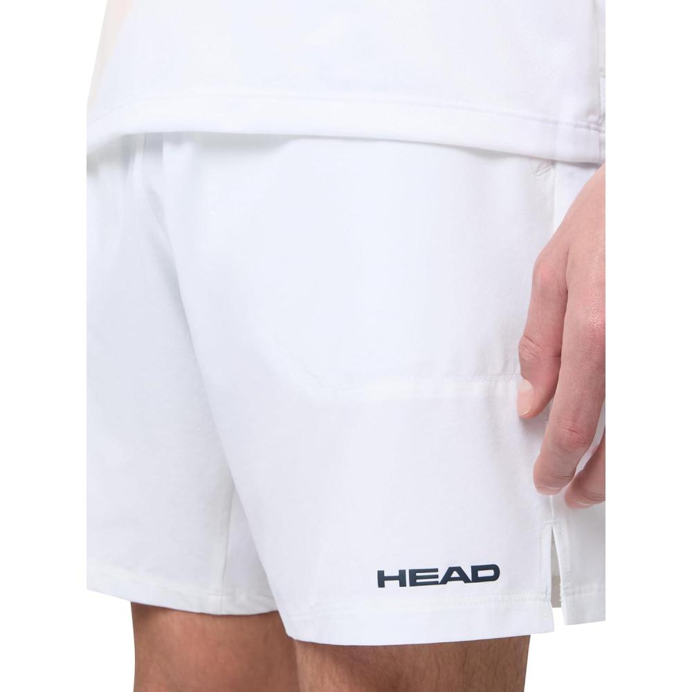 imageHead Mens Tennis Performance Play Athletic Fit ShortWhite
