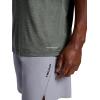 HEAD Men’s Crewneck Gym Training & Workout T-Shirt – Short Sleeve Activewear Top(Duck Green Heather)