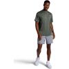 HEAD Men’s Crewneck Gym Training & Workout T-Shirt – Short Sleeve Activewear Top(Duck Green Heather)