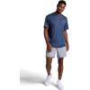 HEAD Men’s Crewneck Gym Training & Workout T-Shirt – Short Sleeve Activewear Top(Navy Blue)