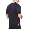 HEAD Men’s Crewneck Gym Training & Workout T-Shirt – Short Sleeve Activewear Top(Navy Heather)