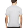 HEAD Men’s Crewneck Gym Training & Workout T-Shirt – Short Sleeve Activewear Top(Sleet Heather)