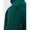 HEAD Men’s Marty Half Zip Ski Midlayer – Stretch Performance Fleece, Regular Fit, Après Ski & On-Mountain Layer(Dark Teal Black)