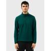 HEAD Men’s Marty Half Zip Ski Midlayer – Stretch Performance Fleece, Regular Fit, Après Ski & On-Mountain Layer(Dark Teal Black)
