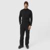 HEAD Men’s Performance Summit Pant – Insulated Ski Pant, Waterproof, 4-Way Stretch, Internal Snow Cuff(Black)