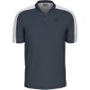 HEAD Men’s Performance Tech Polo Shirt – Moisture Wicking Athletic Polo with Breathable Mesh Panels and Stretch Comfort(Navy)