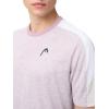 HEAD Men’s Play Tech T-Shirt – Lightweight Moisture-Wicking Athletic Tennis Shirt(Dusty Lilac)