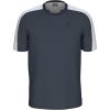 HEAD Men’s Play Tech T-Shirt – Lightweight Moisture-Wicking Athletic Tennis Shirt(Navy)