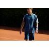 HEAD Men’s Play Tech T-Shirt – Lightweight Moisture-Wicking Athletic Tennis Shirt(Navy)