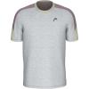 HEAD Men’s Play Tech T-Shirt – Lightweight Moisture-Wicking Athletic Tennis Shirt(Slate)