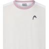 HEAD Men’s Play Tech T-Shirt – Lightweight Moisture-Wicking Athletic Tennis Shirt(White)