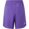 HEAD Men’s Power Performance Shorts – 4-Way Stretch Woven Athletic Shorts with Breathable Mesh Panels(Purple/White)
