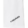 HEAD Men’s Pro Performance Tennis Shorts – 4-Way Stretch Woven Fabric with Moisture Wicking and Adjustable Waistband(White)