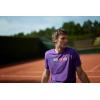 HEAD Men’s Rainbow T-Shirt – Moisture Wicking Cotton Blend Logo T-Shirt with Stretch for Tennis and Everyday Wear(Purple)