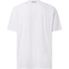 HEAD Men’s Rainbow T-Shirt – Moisture Wicking Cotton Blend Logo T-Shirt with Stretch for Tennis and Everyday Wear(White)