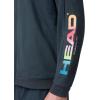 HEAD Men’s Rally Full Zip Hoodie – Cotton Blend French Terry Jacket with Lined Hood and Modern Athletic Design(Navy)