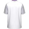 HEAD Men’s Slice T-Shirt – Lightweight Moisture-Wicking Athletic Tennis Shirt with Breathable Mesh Panels(White Purple)