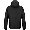 HEAD Men’s Supershape Insulated Ski Jacket – Waterproof, Stretch Fabric, Detachable Hood & Snow Gaiter – Black, 3XL (58)