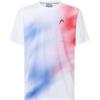 HEAD Men’s Topspin T-Shirt Men(Royal Ocean Print)