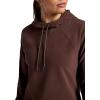 HEAD Women’s Astir Cozy Cowl Neck Hoodie, Relaxed Fit(Seal Brown)