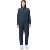 HEAD Women’s Breaker Jacket – Lightweight Stretch Performance Zip Jacket with Water-Repellent Ripstop Fabric(Navy)