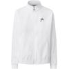 HEAD Women’s Breaker Jacket – Lightweight Stretch Performance Zip Jacket with Water-Repellent Ripstop Fabric(White)