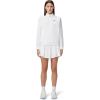 HEAD Women’s Breaker Jacket – Lightweight Stretch Performance Zip Jacket with Water-Repellent Ripstop Fabric(White)