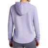 HEAD Women’s Cowl Hooded Raglan Sweatshirt, Slim Fit, Soft Heavyweight Faux Fur Polyester Fleece(Heirloom Lilac)