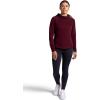 HEAD Women’s Cowl Hooded Raglan Sweatshirt, Slim Fit, Soft Heavyweight Faux Fur Polyester Fleece(Port Royale)