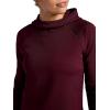 HEAD Women’s Cowl Hooded Raglan Sweatshirt, Slim Fit, Soft Heavyweight Faux Fur Polyester Fleece(Port Royale)