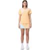 HEAD Women’s Dynamic Performance Skort – Moisture-Wicking Stretch Athletic Skirt with Built-in Shorts & High-Waist Comfort(Apricot Light Blue)