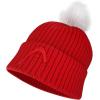 HEAD Women’s Julia Beanie – Merino Blend Knit Hat with Faux Fur Pom, Fleece Lined, Winter Après Ski(Cream)