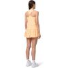 HEAD Women’s Move Performance Skort – Moisture-Wicking Stretch Athletic Skirt with Built-in Shorts & High-Waist Fit(Apricot)