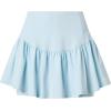 HEAD Women’s Move Performance Skort – Moisture-Wicking Stretch Athletic Skirt with Built-in Shorts & High-Waist Fit(Light Blue White)