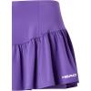 HEAD Women’s Move Performance Skort – Moisture-Wicking Stretch Athletic Skirt with Built-in Shorts & High-Waist Fit(Purple)