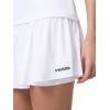 HEAD Women’s Move Performance Skort – Moisture-Wicking Stretch Athletic Skirt with Built-in Shorts & High-Waist Fit(White)