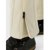 HEAD Women’s Performance Jet Pant – Softshell Ski Pant, 4-Way Stretch, High Waist Slim Fit, Snow Gaiters(Cream)
