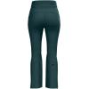 HEAD Women’s Performance Jet Pant – Softshell Ski Pant, 4-Way Stretch, High Waist Slim Fit, Snow Gaiters(Dark Teal)