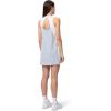 HEAD Women’s Play Tech Dress – Moisture Wicking Performance Tennis Dress with Built-in Shorts(Slate)