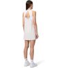 HEAD Women’s Play Tech Dress – Moisture Wicking Performance Tennis Dress with Built-in Shorts(White)