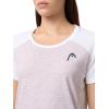 HEAD Women’s Play Tech T-Shirt – Sporty Performance Tennis Top with Breathable Mesh Panels(Dusty Lilac)