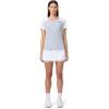 HEAD Women’s Play Tech T-Shirt – Sporty Performance Tennis Top with Breathable Mesh Panels(Slate)