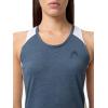 HEAD Women’s Play Tech Tank Top – Sporty Performance Tennis Tank with Breathable Mesh Panels(Navy)