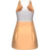 HEAD Women’s Pro Performance Tennis Dress – Moisture Wicking Stretch Athletic Dress with Built-in Shorts(Apricot)