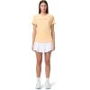 HEAD Women’s Rainbow T-Shirt – Moisture-Wicking Logo Tee with Stretch Cotton Blend for Sport and Everyday Wear(Apricot)