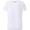 HEAD Women’s Rainbow T-Shirt – Moisture-Wicking Logo Tee with Stretch Cotton Blend for Sport and Everyday Wear(White)