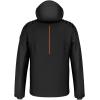 HEAD mens Immensity Ski Jacket(Black  Dark Teal  Orange)
